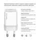 Сетевое зарядное устройство ColorWay GaN Mini 25W PD Port PPS USB-C White (CW-CHS052PD-WT)