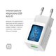 Сетевое зарядное устройство ColorWay GaN Mini 30W PD Port PPS USB (Type-C PD + USB QC4.0) White (CW-CHS053PDC-WT) + кабель USB Type-C