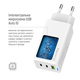 Сетевое зарядное устройство ColorWay GaN Mini 65W PD Port PPS USB (USB-2C1A) White (CW-CHS058PD-WT)