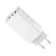 Сетевое зарядное устройство ColorWay GaN Mini 65W PD Port PPS USB (USB-2C1A) White (CW-CHS058PD-WT)