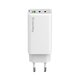 Сетевое зарядное устройство ColorWay GaN Mini 65W PD Port PPS USB (USB-2C1A) White (CW-CHS058PD-WT)