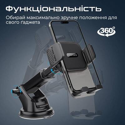 Держатель автомобильный Promate TransHold Black