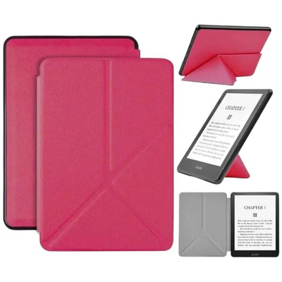 Чехол-книжка BeCover Ultra Slim Origami для Amazon Kindle Paperwhite 11th Gen. 2021 Hot Pink (711057)