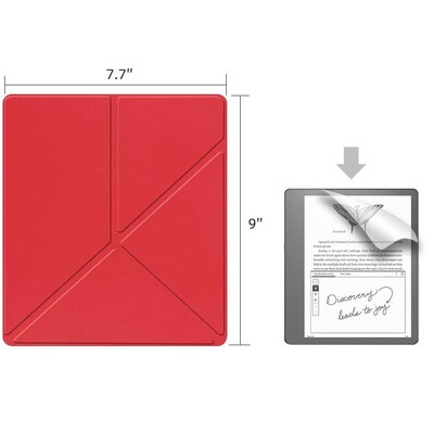 Чехол-книжка BeCover Ultra Slim Origami для Amazon Kindle Scribe 10.2" Red (712581)