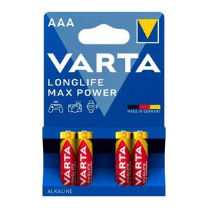 Батарейка Varta Longlife Max Power AAA/LR03 BL  4шт
