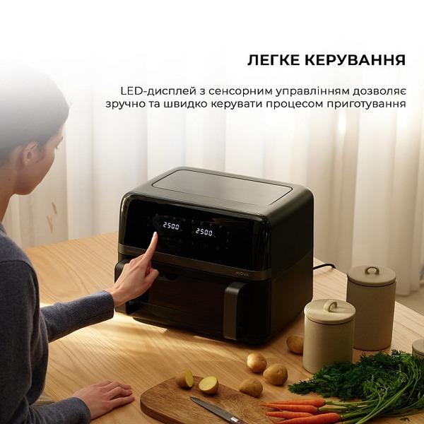 Мультипечь Mova FD20 Pro Black (AF-5518ATB)