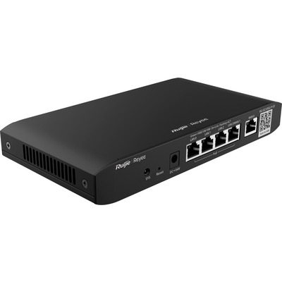Маршрутизатор Ruijie Reyee RG-EG105G-V3 (1xGE WAN, 1xGE WAN/LAN, 3xGE LAN, Ruijie Cloud, 1 Гбит/с turbo mode)