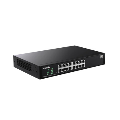 Коммутатор Tenda TEG2216D (16xGE LAN, Smart Managed, CloudFi APP, steel case)