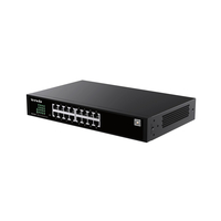 Коммутатор Tenda TEG2216D (16xGE LAN, Smart Managed, CloudFi APP, steel case)