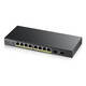 Коммутатор ZYXEL GS1900-10HP (GS1900-10HP-EU0102F) (8xGE PoE, 2хSFP, POE 77W, WebSmart)