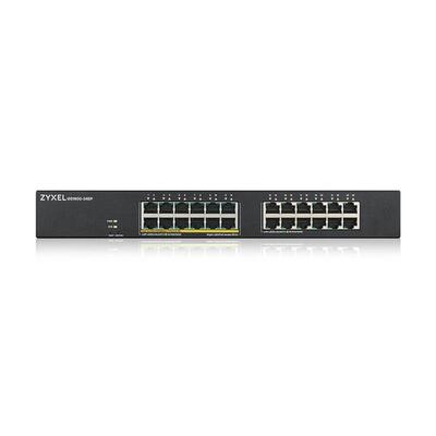 Коммутатор ZYXEL GS1900-24EP (GS1900-24EP-EU0101F) (12xGE PoE, 12хGE, max POE 130W, WebSmart)