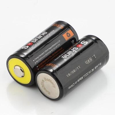 Аккумулятор Soshine CR123A/16340 600mAh 1шт