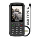Мобільний телефон Sigma mobile X-treme PR68 Type-C Black (4827798122419)