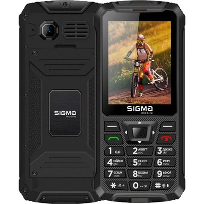 Мобільний телефон Sigma mobile X-treme PR68 Type-C Black (4827798122419)