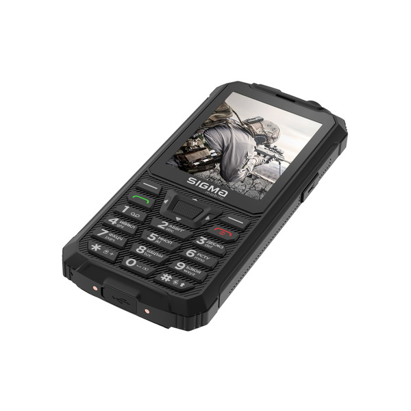 Мобільний телефон Sigma mobile X-treme PR68 Type-C Black (4827798122419)