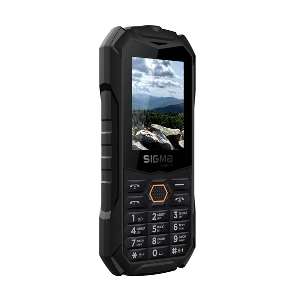 Мобільний телефон Sigma mobile X-treme PV68 Black-orange