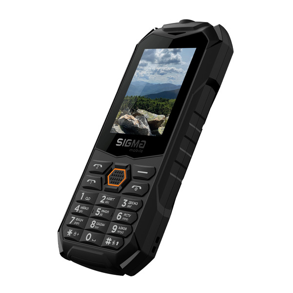Мобільний телефон Sigma mobile X-treme PV68 Black-orange