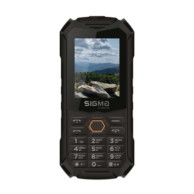 Мобільний телефон Sigma mobile X-treme PV68 Black-orange