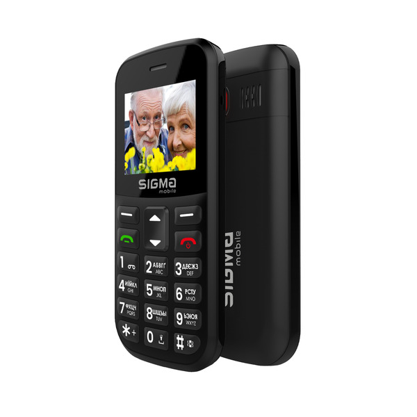 Мобільний телефон  Sigma mobile Comfort 50 CF115 EASY Black