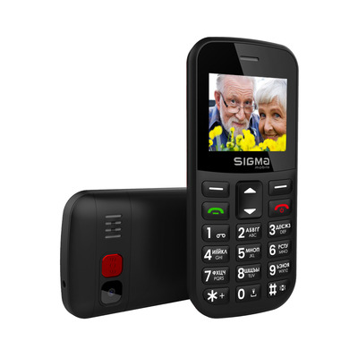 Мобільний телефон  Sigma mobile Comfort 50 CF115 EASY Black