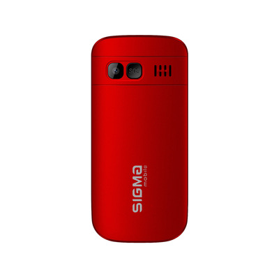 Мобільний телефон (бабусефон) Sigma mobile Comfort 50 CF115 EASY Red