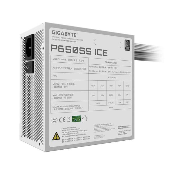 Блок питания Gigabyte GP-P650SS ICE 650W