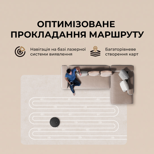 Робот-пылесос Dreame D20 White (RLD35GA)