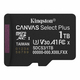 Карта памяти MicroSDXC 1TB UHS-I Class 10 Kingston Canvas Select Plus R150MB/s (SDCS3/1TBSP)