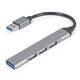 USB-хаб Gembird 4 ports Grey (UHB-U3P1U2P3-02)