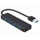 USB-хаб Gembird 4 ports USB 3.1 Black (UHB-U3P4P-02)