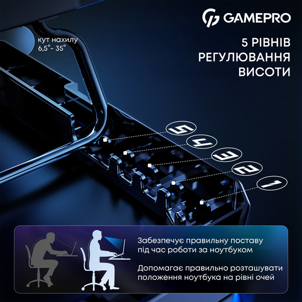 Підставка для ноутбука GamePro CP560