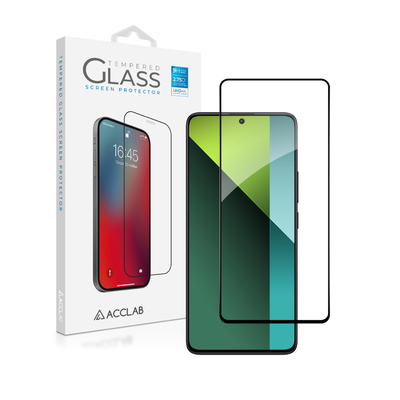 Защитное стекло ACCLAB Full Glue для Xiaomi Redmi Note 13 5G Black (1283126583773)