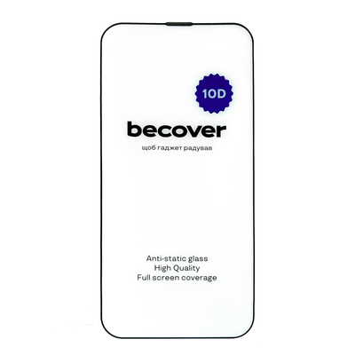 Защитное стекло BeCover для Apple iPhone 14 Plus 10D Black (711326)