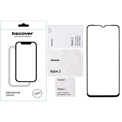 Защитное стекло BeCover для Blackview A52 Pro Black (712128)