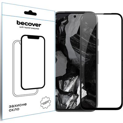 Защитное стекло BeCover для Google Pixel 8a Black (711663)