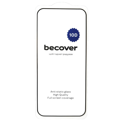 Защитное стекло BeCover для Google Pixel 9 Pro XL 10D Black (712327)