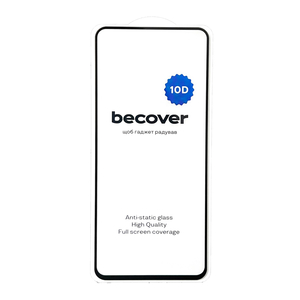 Защитное стекло BeCover для Infinix Hot 40 (X6836) 10D Black (711335)