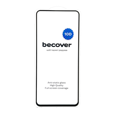 Защитное стекло BeCover для Infinix Hot 40 (X6836) 10D Black (711335)