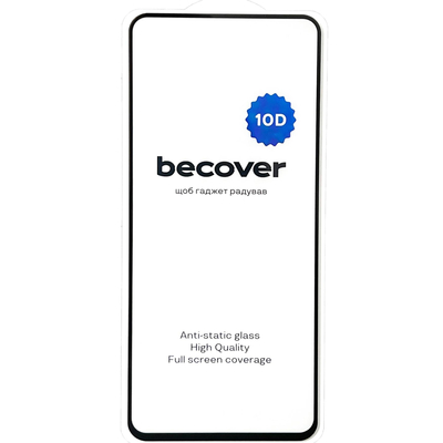Защитное стекло BeCover для Infinix Hot 40 Pro (X6837) 10D Black (711336)