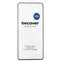 Защитное стекло BeCover для Motorola Moto G35 Black 10D (712715)
