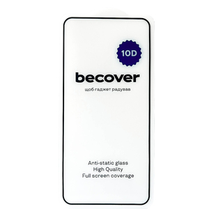 Защитное стекло BeCover для Poco X6 Pro 10D Black (711342)