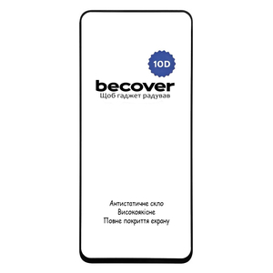 Защитное стекло BeCover для Realme 13+ 5G Black 10D (712732)