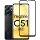 Защитное стекло BeCover для Realme C51 Black (710301)