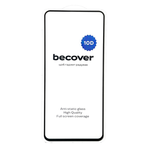 Защитное стекло BeCover для Tecno Spark 20 Pro (KJ6) 10D Black (711819)