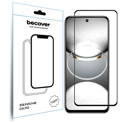 Защитное стекло BeCover для Tecno Spark 30C 4G/5G Black (712319)