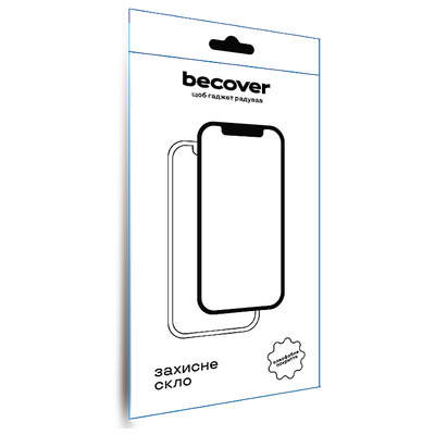 Защитное стекло BeCover для Tecno Spark Go 1 (KL4) Black (712318)