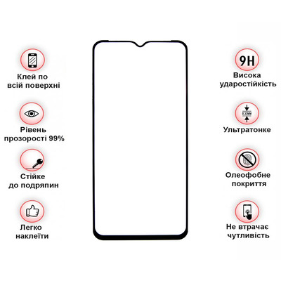 Защитное стекло BeCover для Ulefone Armor 14 Black (712130)