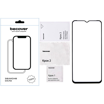 Защитное стекло BeCover для Ulefone Armor 14 Black (712130)