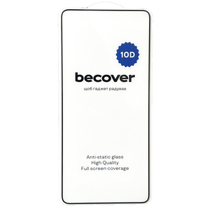 Защитное стекло BeCover для ZTE Blade A35/A55 Black 10D (712730)