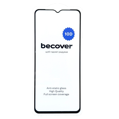 Защитное стекло BeCover для ZTE Blade V50 Vita 10D Black (711832)